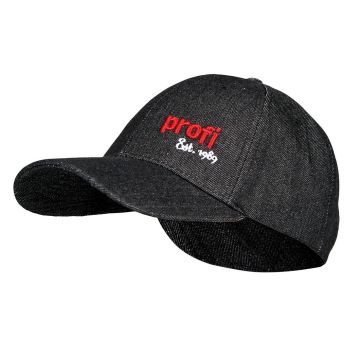 profi Cap - denim schwarz