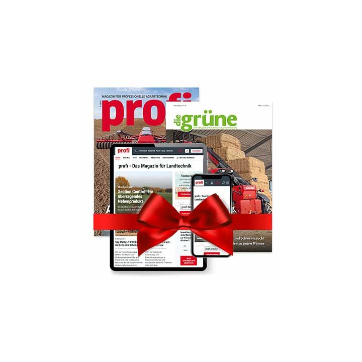 Kombi-Geschenkabo profi, profi Digital + die gr&uuml;ne
