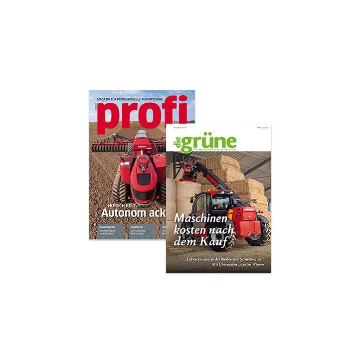 Jahreabo profi + die gr&uuml;ne