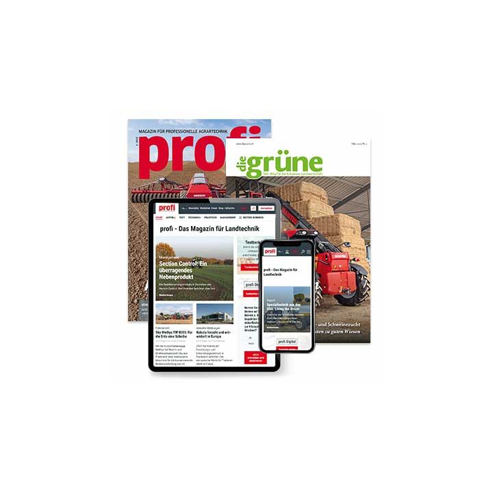 Jahresabo Kombi profi + profi Digital + die gr&uuml;ne